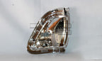 Parking/Side Marker Light Reflector for 95-97 Toyota Tacoma 4WD Chrome Right