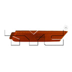Front Side Marker Reflector Light for 10-15 Chevy Camaro Left Driver