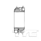 Intercooler/Charge Air Cooler for 15-15 Nissan Juke 1.6L Turbo (Non-Nismo RS)