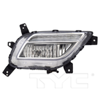 Fog Light Bumper Lamp for 17-19 Kia Niro w/LED DRL Right Passenger Side