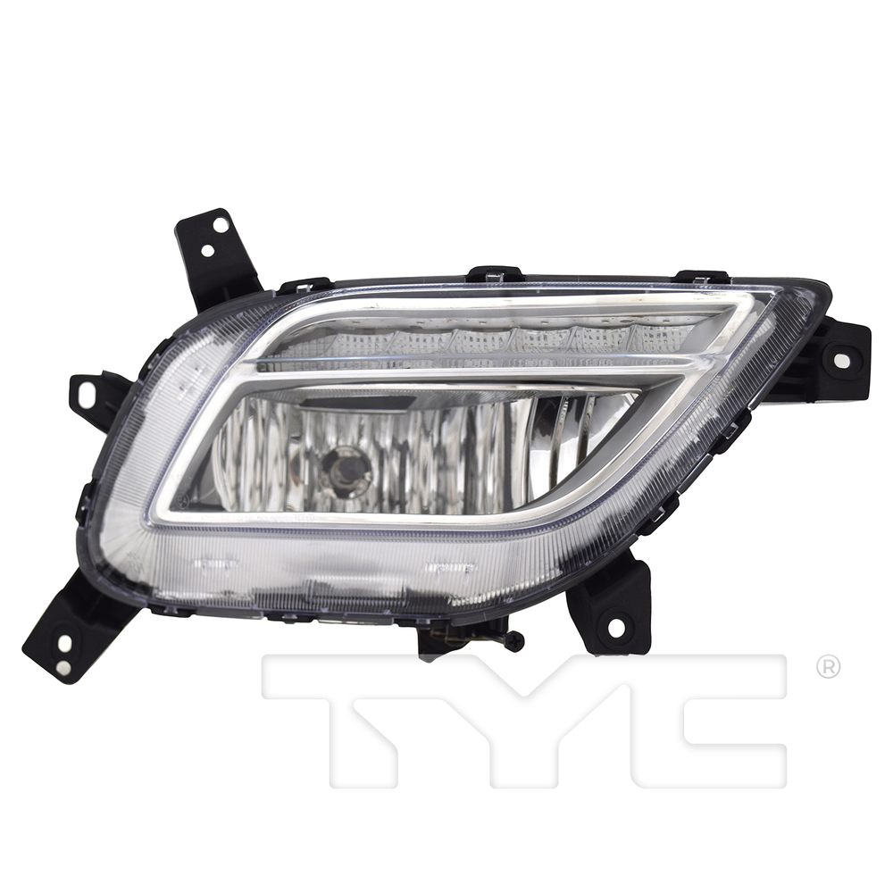 Fog Light Bumper Lamp for 17-19 Kia Niro w/LED DRL Right Passenger Side