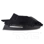 LED Fog Light Bumper Lamp for 19-20 BMW 5 Series (Black) Left Driver Side