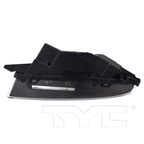 LED Fog Light Bumper Lamp for 19-20 BMW 5 Series (Black) Left Driver Side