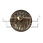 Fog Light Lamp for 07-13 Toyota Tundra/05-11 Tacoma Pickup Right or Left CAPA