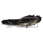 Fog Light Bumper Lamp for 14-16 Hyundai Elantra Sedan Left Driver CAPA