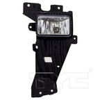 Halogen Fog Light Bumper Lamp for 20-22 Ford F-Series Pickup Left Driver Side