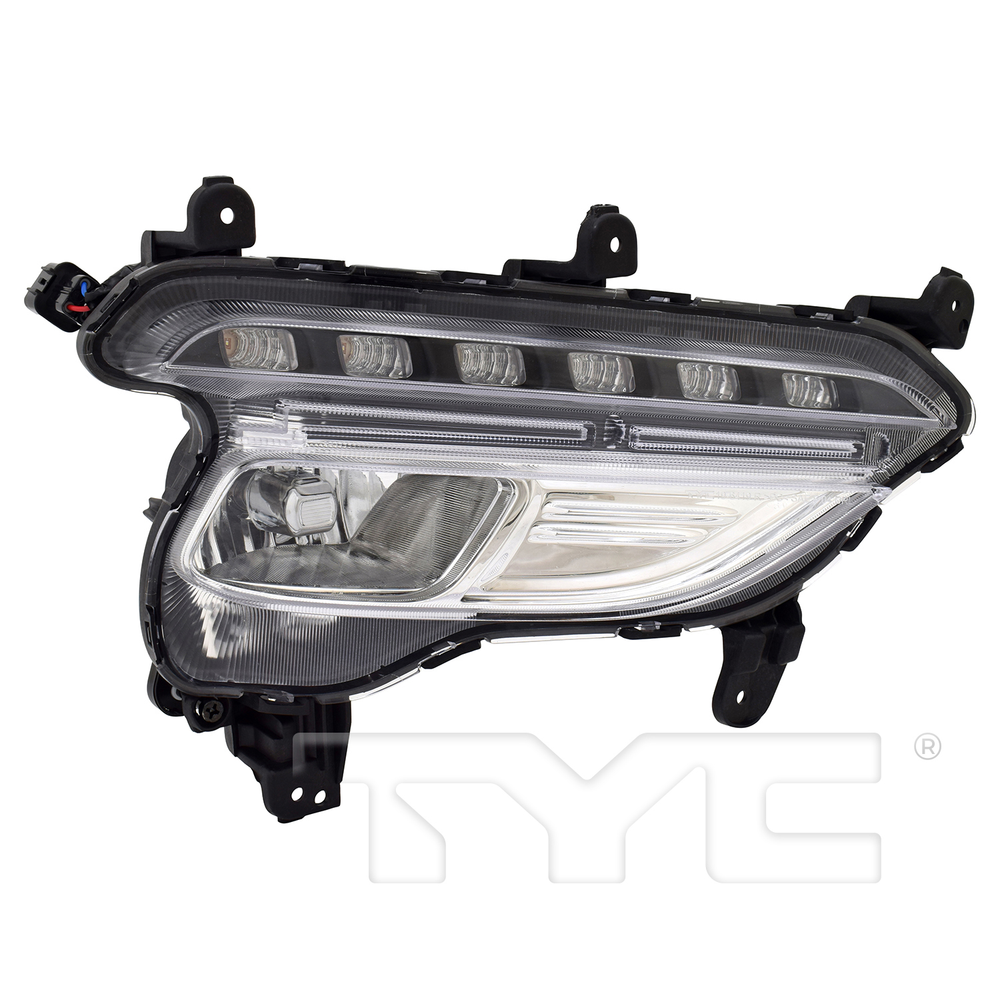 Fog Light for 17-18 Hyundai Santa Fe Sport w/DRL Right Passenger Side