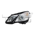 Halogen Headlight Lamp for 10-13 Mercedes Benz E-Class Sedan Left Driver