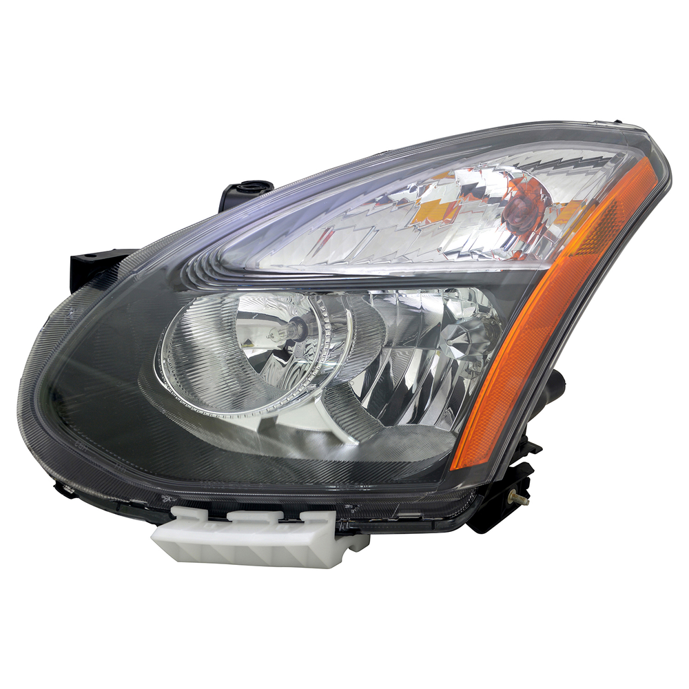 Halogen Headlight Lamp Left Driver for 14-15 Nissan Rogue Select (Black)