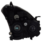 Halogen Headlight Lamp Left Driver for 14-15 Nissan Rogue Select (Black)