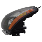 Halogen Headlight Lamp Left Driver for 14-15 Nissan Rogue Select (Black)