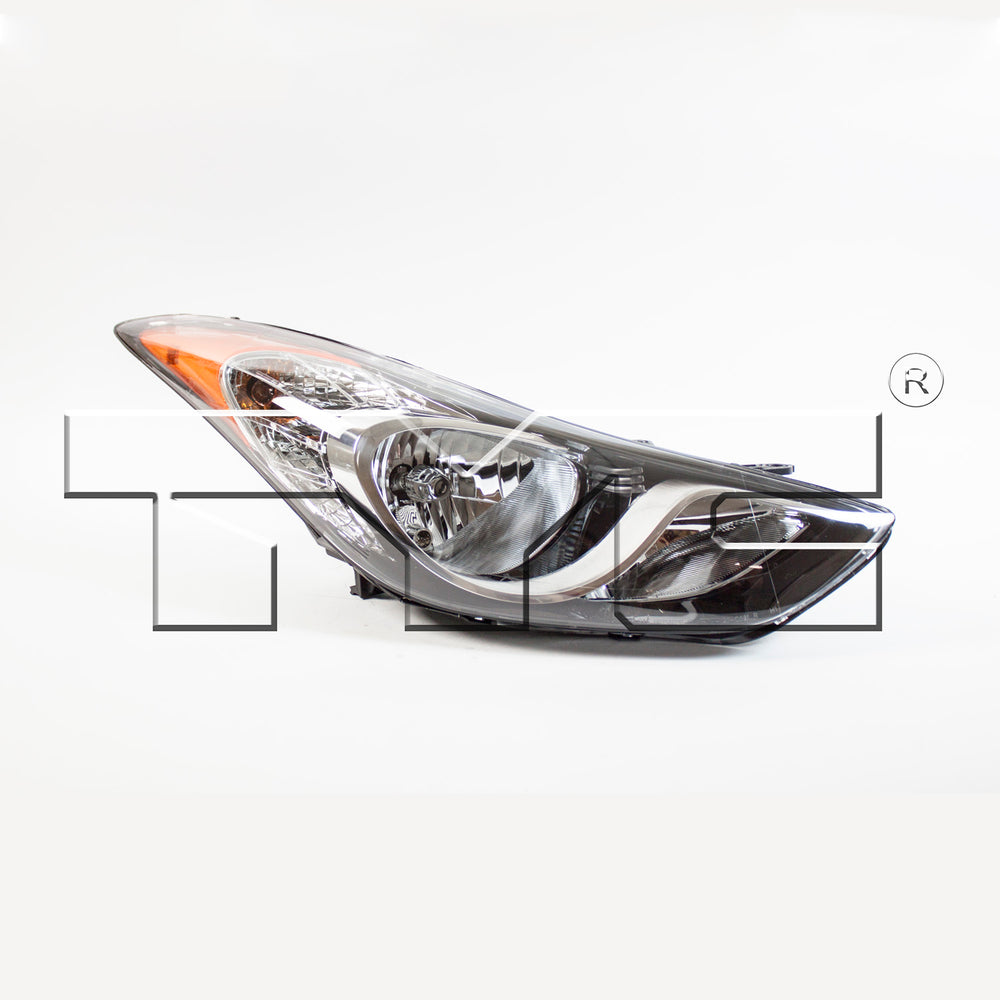 Headlight Lamp for 11-13 Hyundai Elantra Sedan (US Built) Right Passenger CAPA