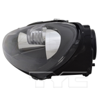 Halogen Headlight Lamp Left Driver for 10-14 Volkswagen Golf/Jetta Wagon