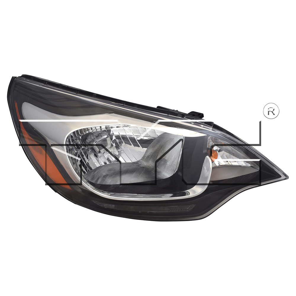 Headlight Lamp for 12-16 Kia Rio Sedan (w/o LED Position Light) Right Passenger