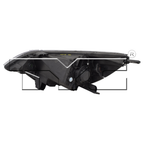 Headlight Lamp for 12-16 Kia Rio Sedan (w/o LED Position Light) Right Passenger