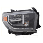LED Headlight Lamp Right Passenger for 18-20 Toyota Tundra (w/o Smoked Chrome)