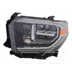 LED Headlight for 18-20 Toyota Tundra w/o Smoked Chrome Left Driver