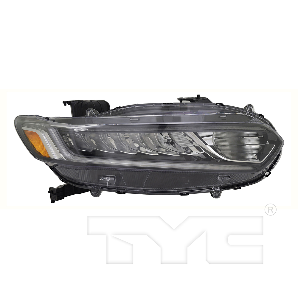 Headlight Front Lamp for 18-20 Honda Accord Non-Touring LED Right Passenger