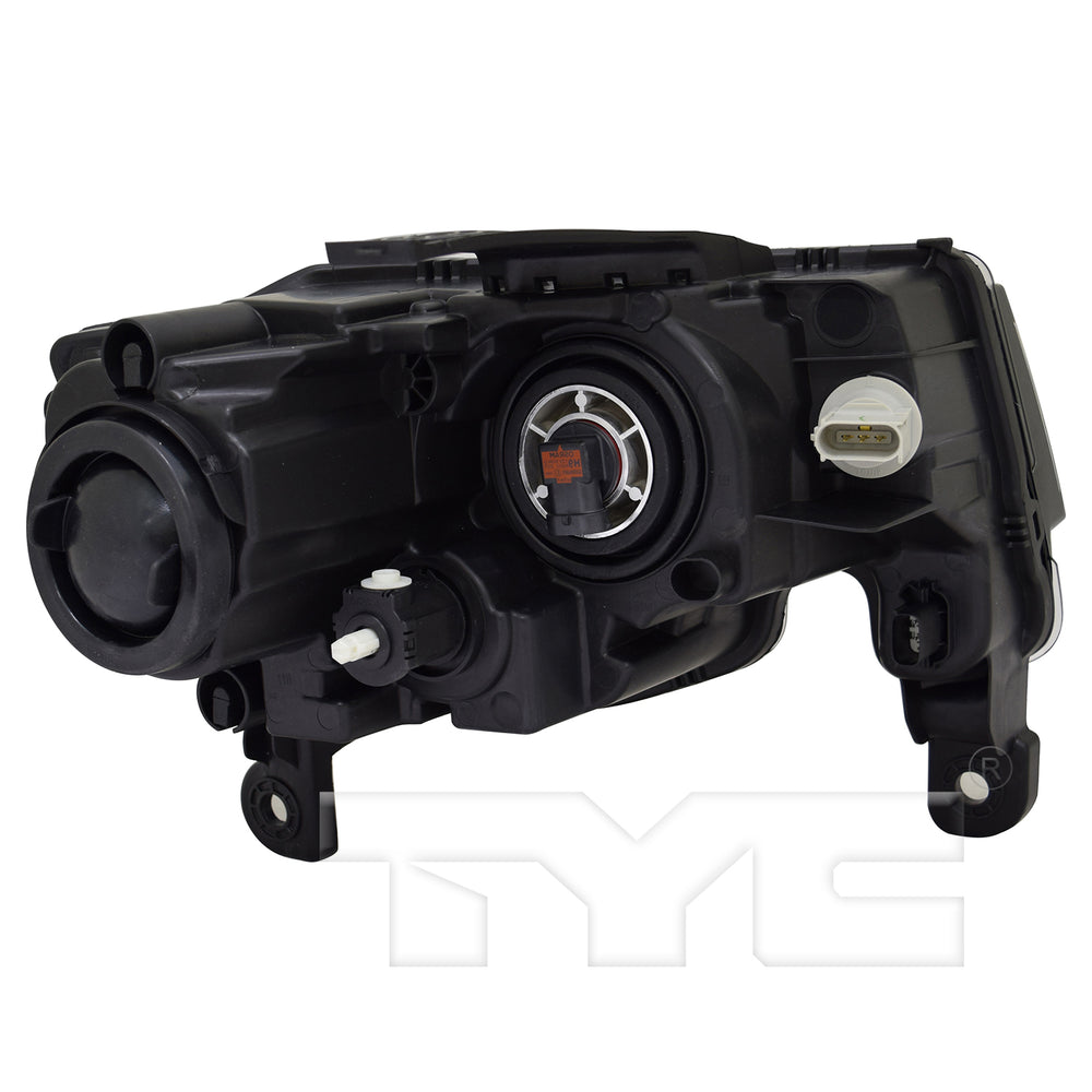 Halogen Headlight Lamp for 17-19 Jeep Grand Cherokee Black Left Driver