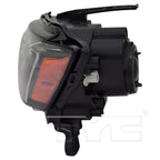 Halogen Headlight Lamp for 17-19 Jeep Grand Cherokee Black Left Driver