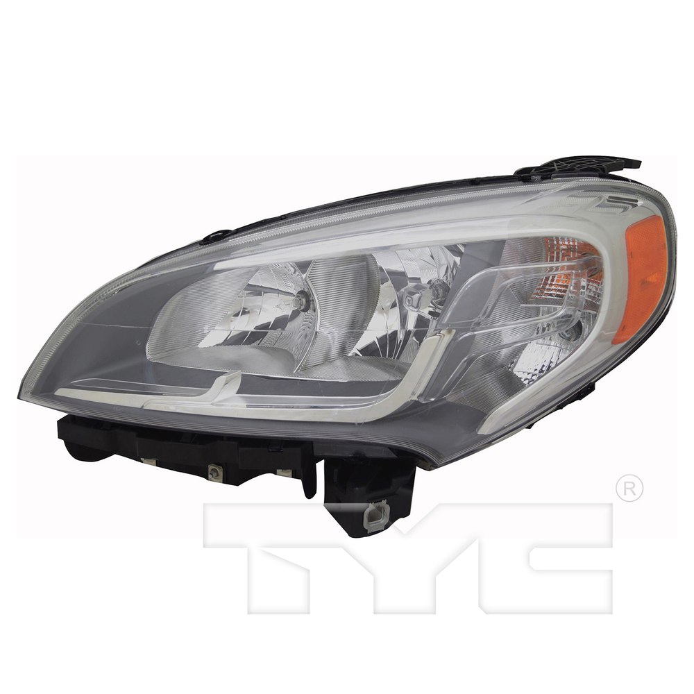 Halogen Headlight Front Lamp for 15-19 Ram ProMaster Left Driver