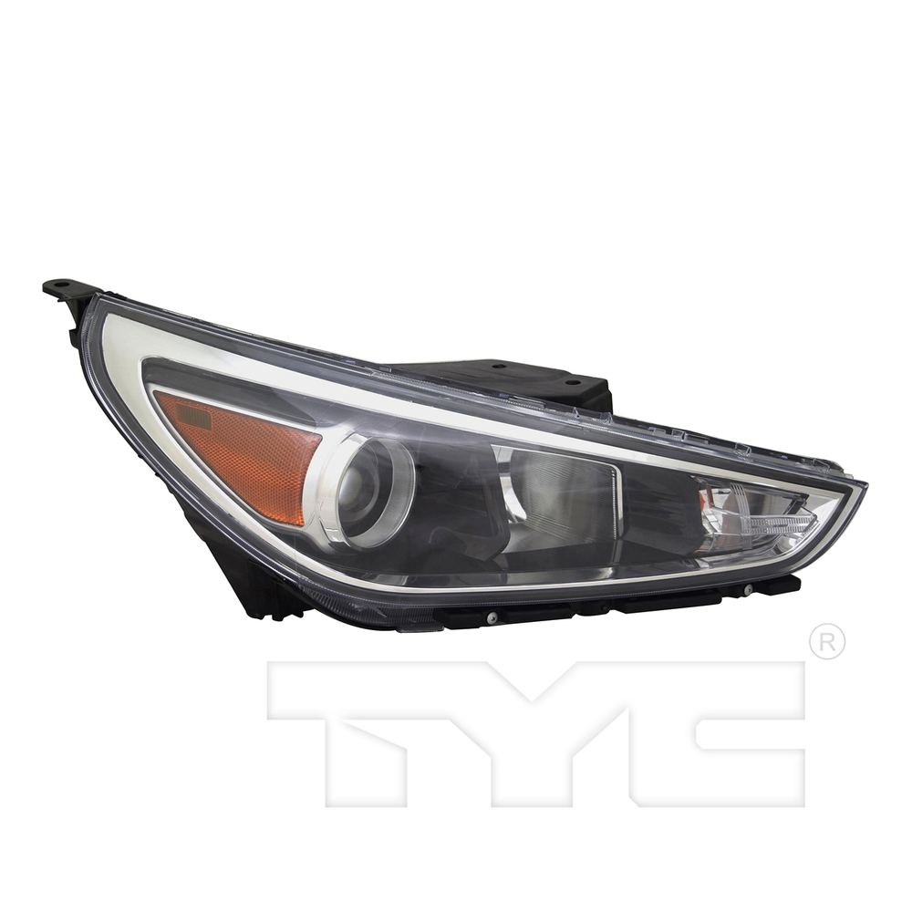 Halogen Headlight Front Lamp Right Passenger for 18-20 Hyundai Elantra GT