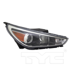 Halogen Headlight Front Lamp Right Passenger for 18-20 Hyundai Elantra GT