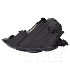 Halogen Headlight Front Lamp for 16-18 Jeep Cherokee Black Trim Left Driver CAPA
