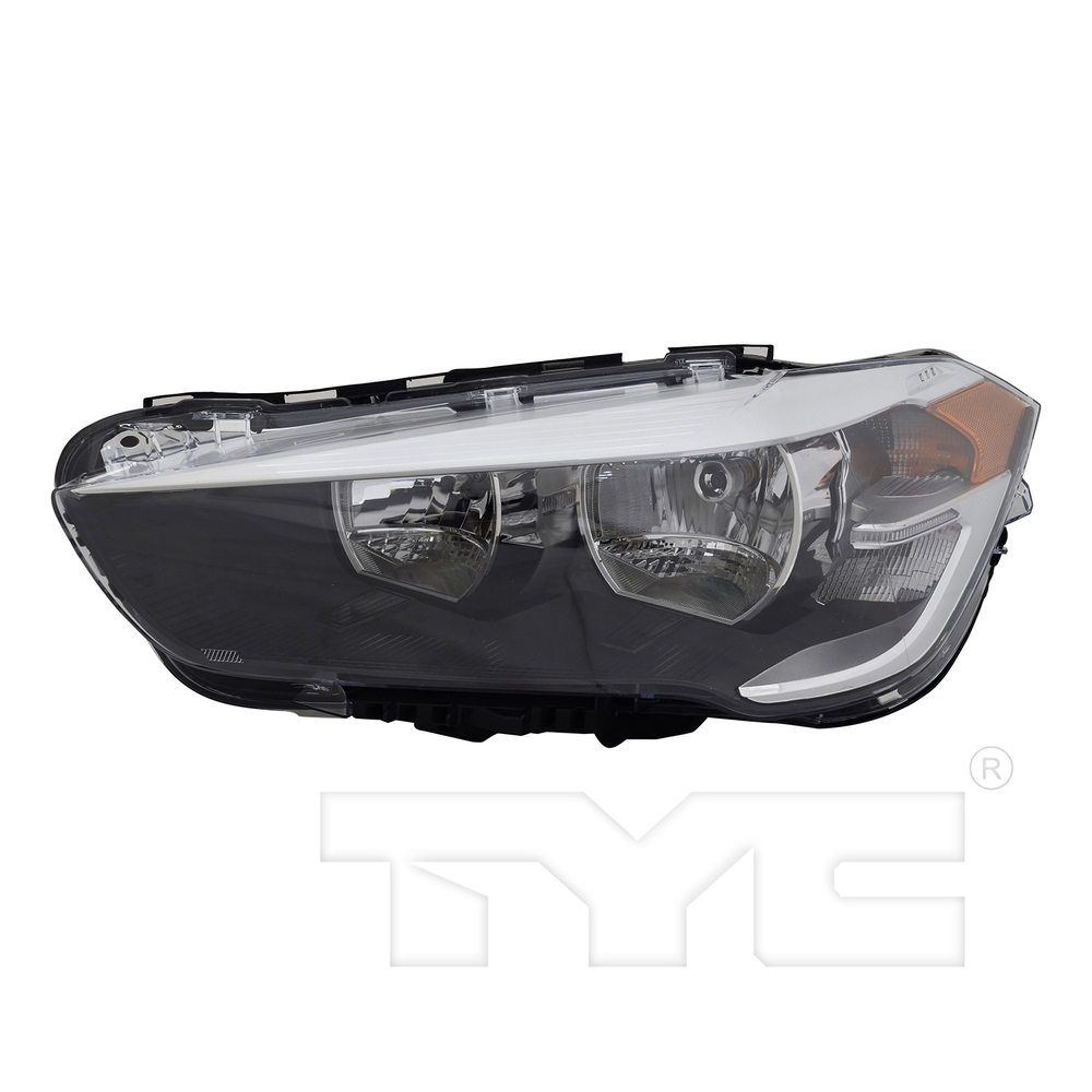 Halogen Headlight Front Lamp for 16-20 BMW X1 Driver Left