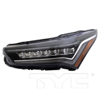 LED Black Headlight Front Lamp for 19-25 Acura RDX (w/o Logo & AFS) Left Side