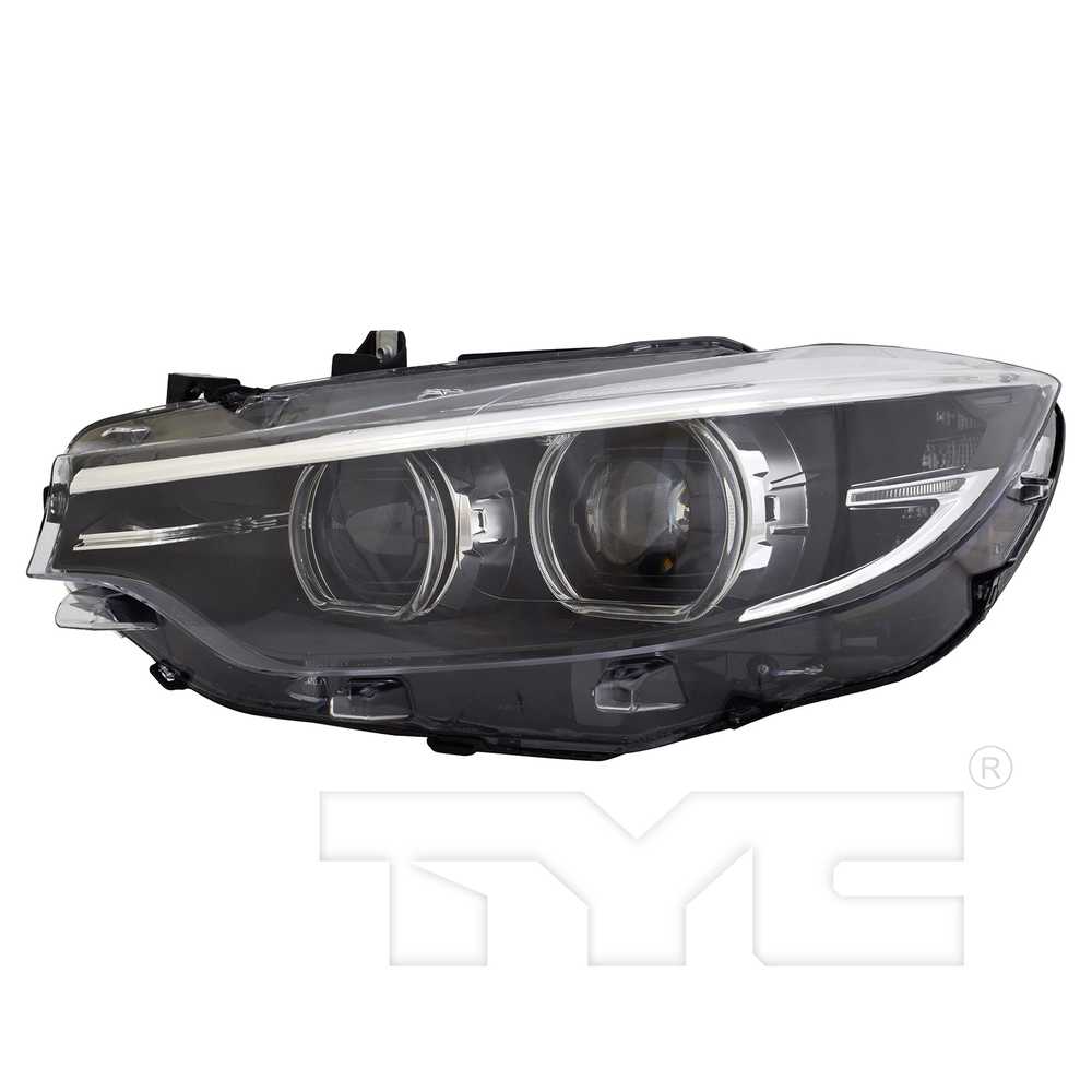 LED w/o AFS & Logo Headlight for 18-20 BMW 4 Series (w/o Logo) Left Driver