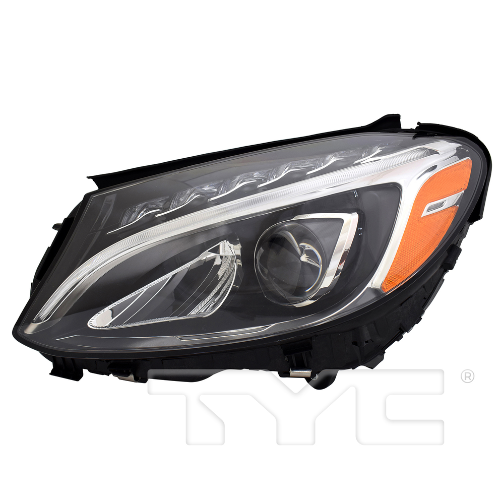 LED w/o AFS Headlight for 15-18 Mercedes-Benz C Class (w/o Logo) Left Side