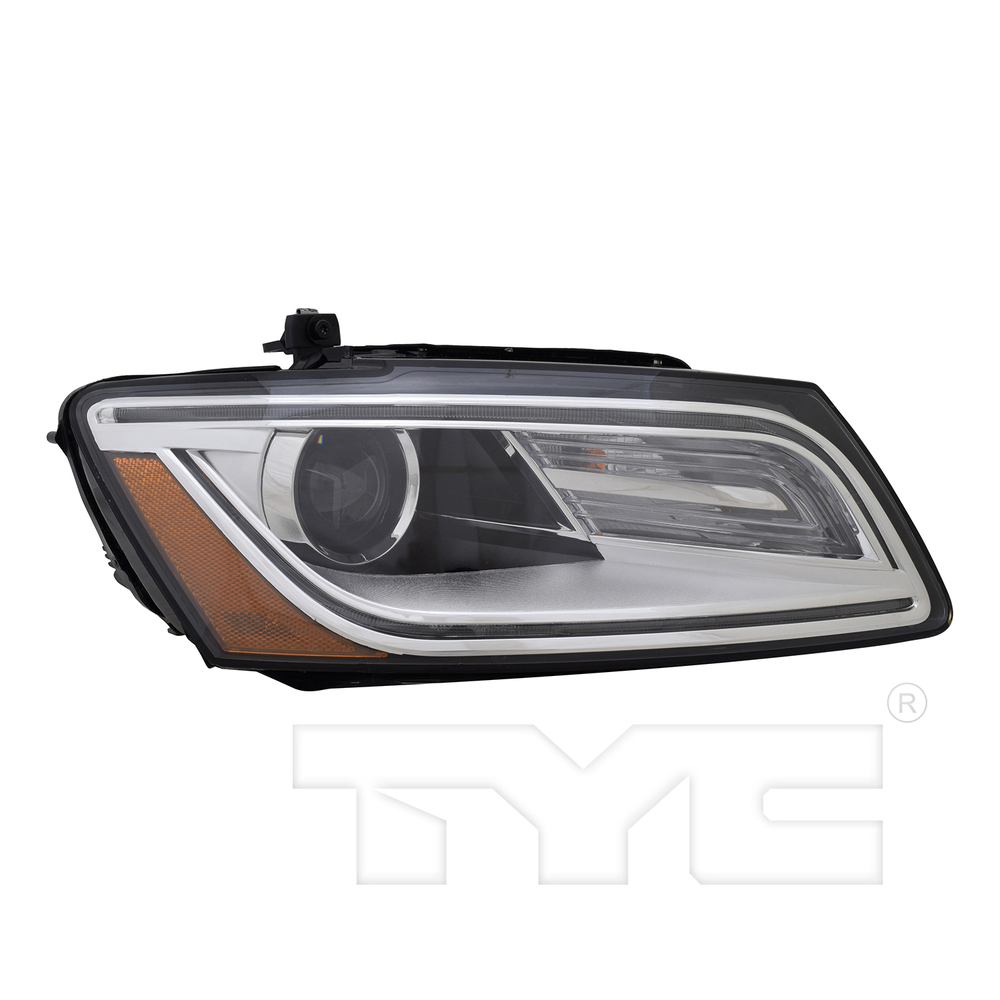 Headlight Front Lamp for 13-17 Audi Q5 w/o Curve Lighting Right Passenger Side