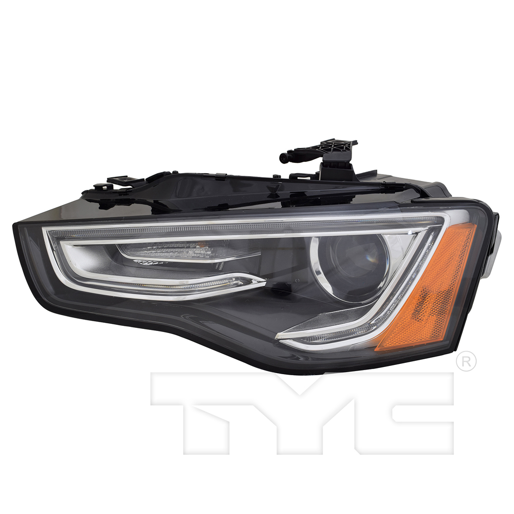 Headlight Lamp for 13-16 Audi A4/13-17 A5 w/o Curve Lighting Left Driver Side