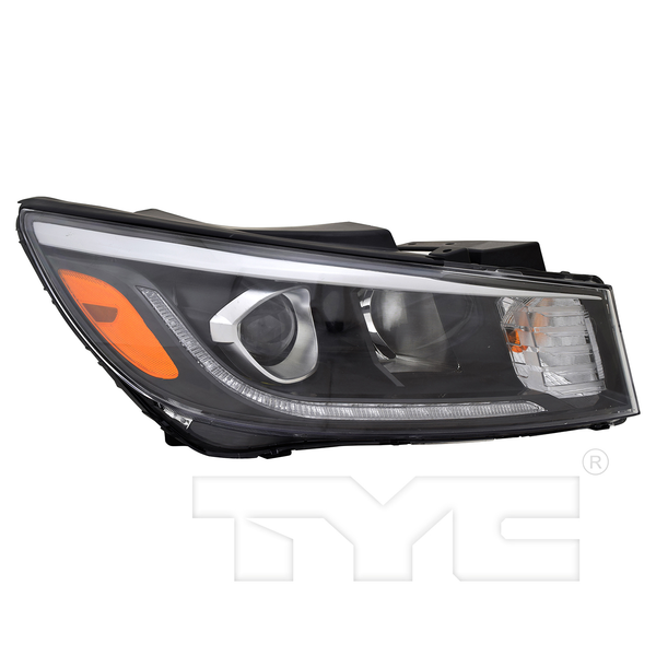 Halogen Headlight for 19-21 Kia Sedona w/LED Position Right Passenger Side