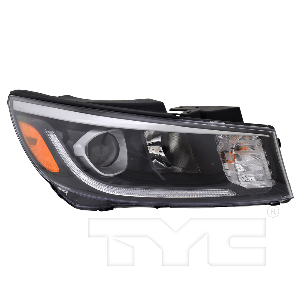 Halogen Headlight for 19-21 Kia Sedona w/o LED position Right Passenger Side