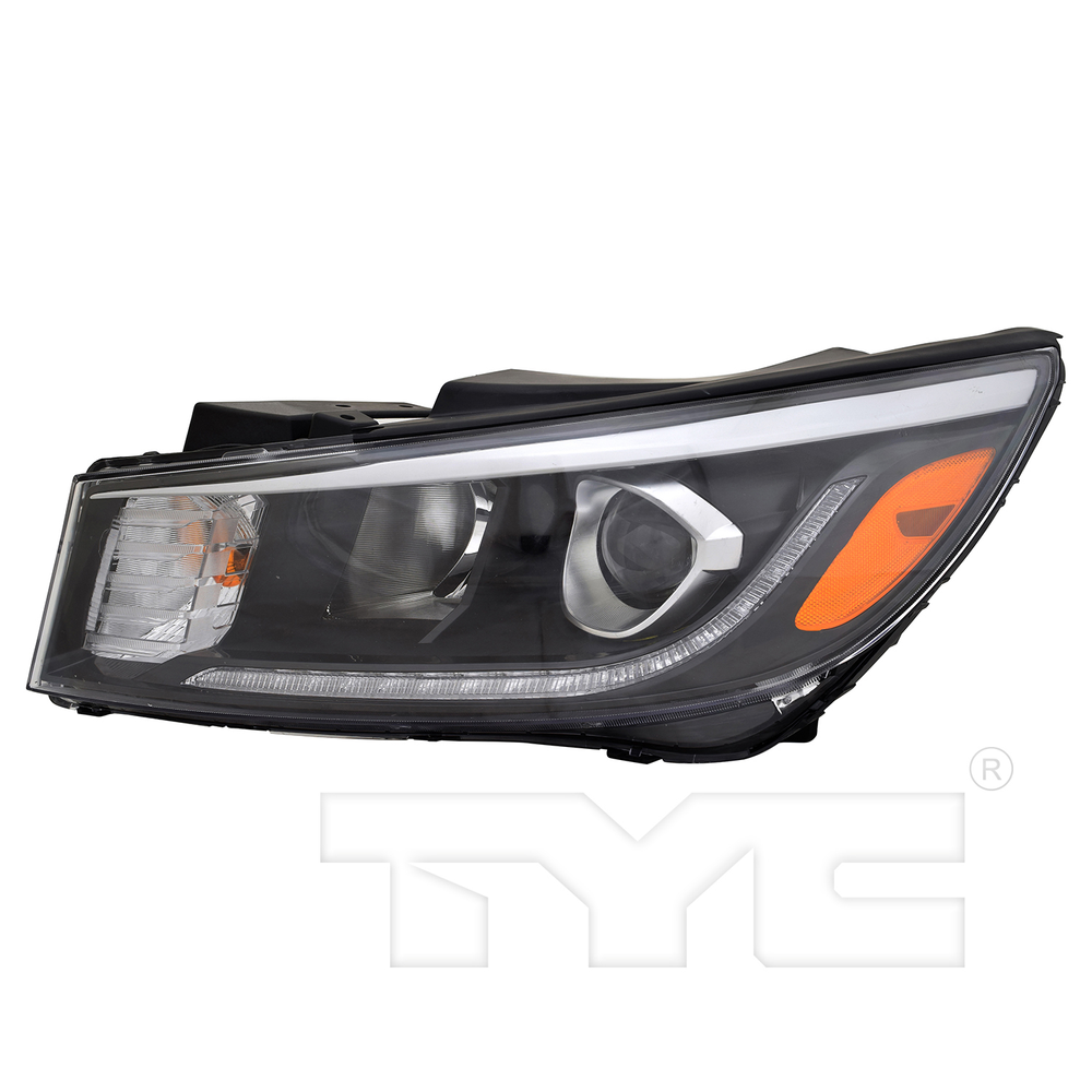 Halogen Headlight for 19-21 Kia Sedona w/LED Position Left Driver Side