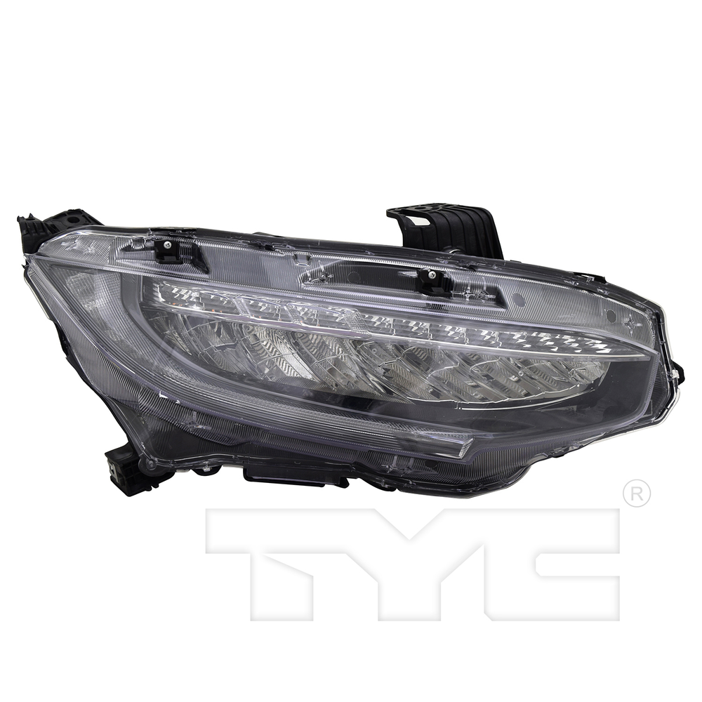LED Headlight Front Lamp for 19-19 Honda Civic Touring Right Passenger Side