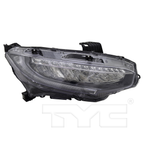 LED Headlight Front Lamp for 19-19 Honda Civic Touring Right Passenger Side