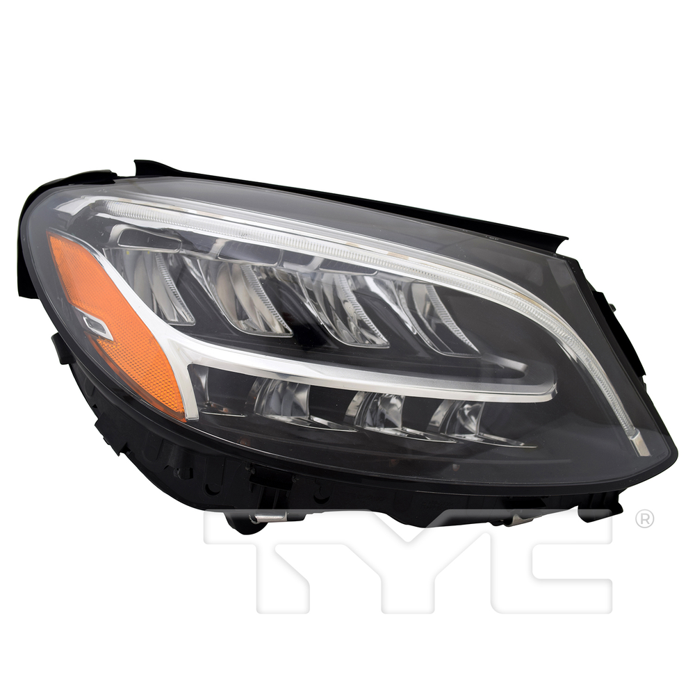 LED Headlight for 19-21 Mercedes C-Class (w/o Logo & AFS) Right Passenger Side