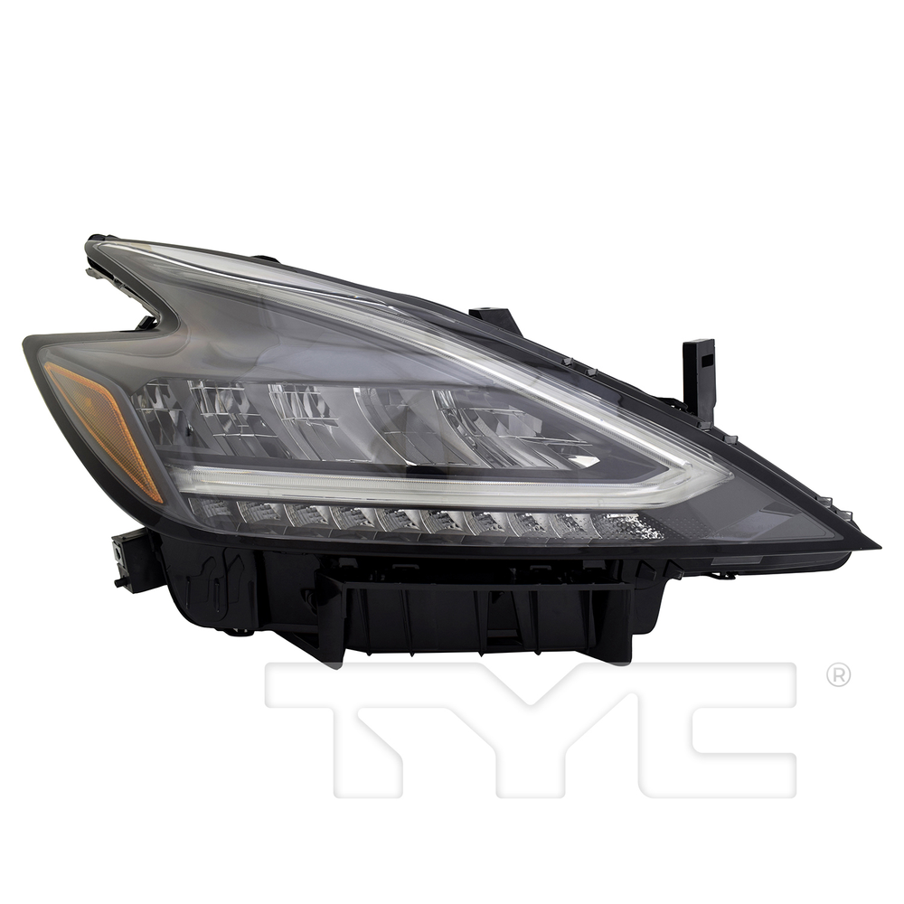 LED Headlight Front Lamp (Black) for 22-23 Nissan Murano Right Passenger Side