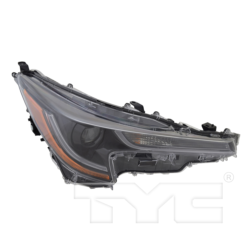 LED Headlight Lamp Right Passenger for 20-20 Toyota Corolla L/LE (US Built)