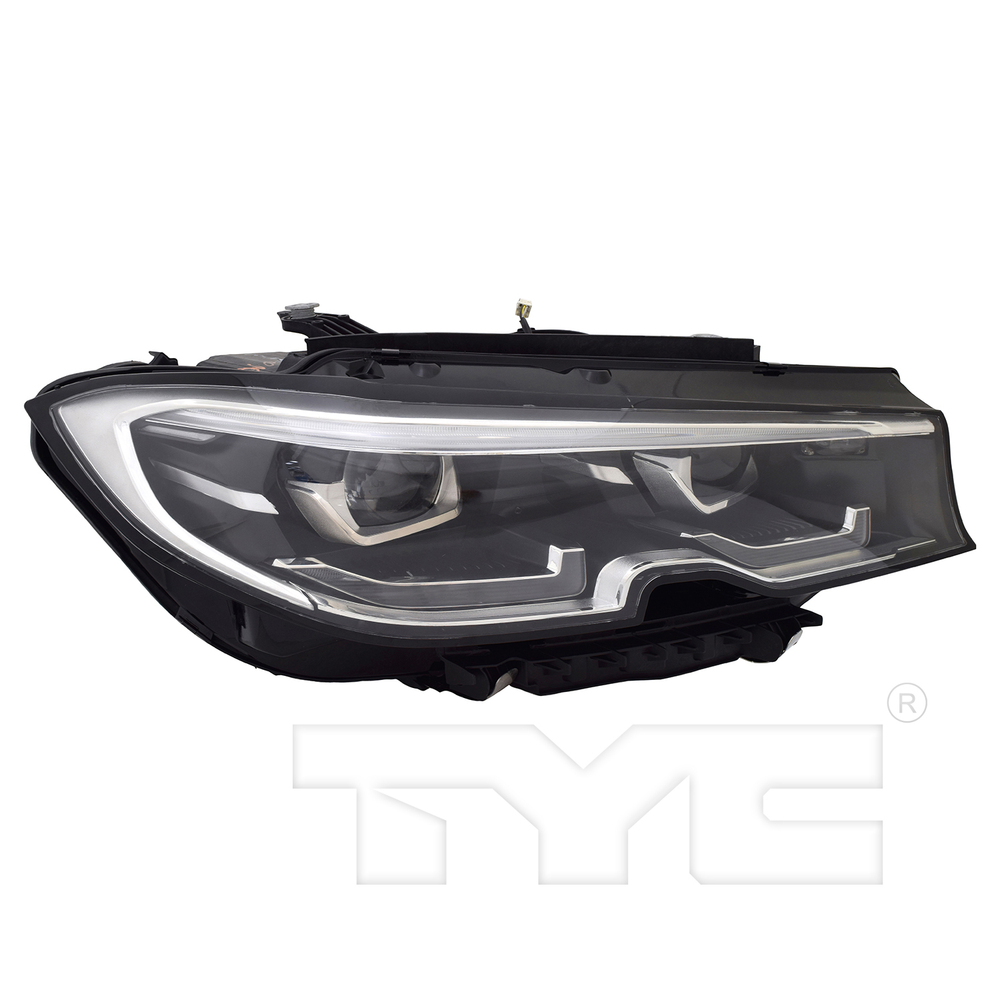LED w/AFS Headlight Front Lamp for 19-21 BMW 3 Series Right Passenger Side