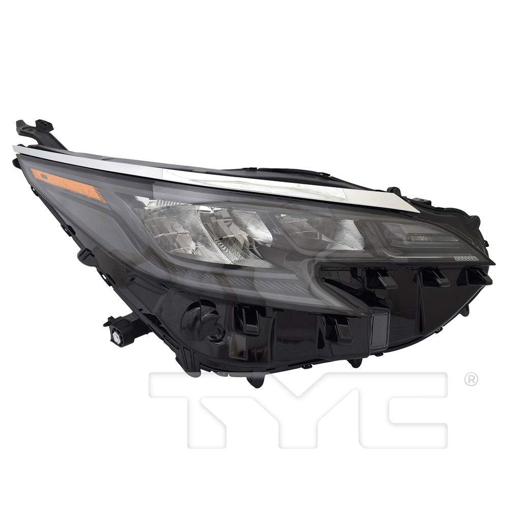 LED Headlight RH Passenger Side for 2024-2025 Toyota Sienna LE/XLE (Black)
