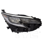 LED Headlight for 21-24 Toyota Sienna XSE w/LED Strip Chrome Right Side