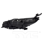 LED Headlight Chrome w/LED Strip for 21-25 Toyota Sienna Limited Right Side