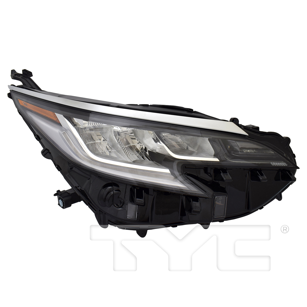 LED Headlight for 21-25 Toyota Sienna Limited w/LED Strip Chrome Right Side