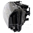 LED Black Headlight for 21-23 BMW 5 Series (w/o Logo) Right Passenger Side