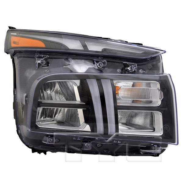 LED Reflector Headlight for 21-23 Hyundai Santa Fe SE/SEL Right Passenger Side