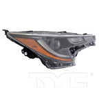 Black LED Headlight Lamp for 20-21 Toyota Corolla w/APEX Right Passenger Side